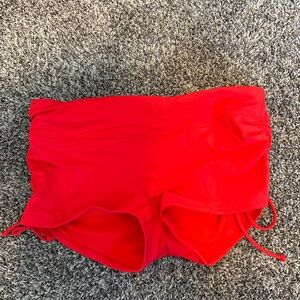 Athleta Bold Red Swim Shorts